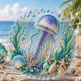 thumbnail image 6 of Ocean Pearl Art DIY Hanging Ornament Kit, Coastal Suncatcher Diamond Craft Kit for Adults, Easy Matching Symbol Design Relaxing Leisure Handicraft B, 6 of 8