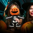 thumbnail image 5 of YujiCraft Halloween Pumpkin Head Plush Toy with Sound, Spooky Talking Jack-o-Lantern for Halloween Party Decor,A, 5 of 6