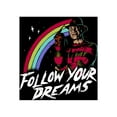 thumbnail image 2 of Freddy Krueger Follow Your Dreams Mens Black Graphic Tee-5XL, 2 of 3