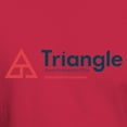 thumbnail image 3 of CafePress - Triangle Education Foundation Tagline T Shirt - Men's Classic Graphic Cotton T-Shirt, 3 of 4
