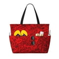 thumbnail image 1 of Easygdp Red Rose Bolsa de Viaje de Playa de Gran Capacidad, Bolsa Tote Perfecta para la Playa, Escapadas de Fin de Semana y Viajes, 1 of 7