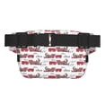 thumbnail image 3 of Lafuoo Retro Train Pattern Square Double Layer Waist Bag, Adjustable Buckle Bag Accessories for Men and Women-One Size, 3 of 7