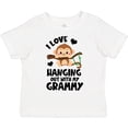 thumbnail image 3 of Inktastic Monkey I Love Hanging out with My Grammy Boys or Girls Toddler T-Shirt, 3 of 5