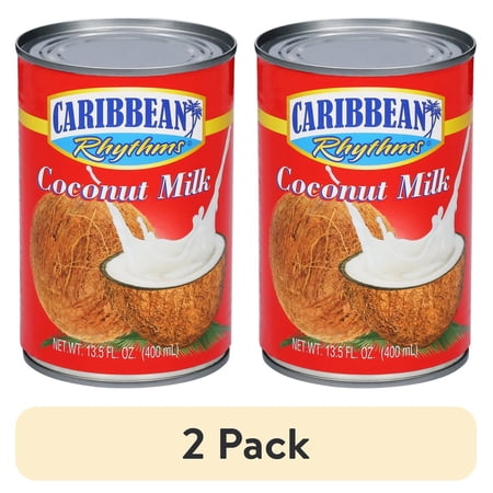 (2 pack) Iberia Caribbean Rhythms Coconut Milk, 13.5 fl oz