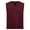 Burgundy, variant on Mens Sleeveless Tank Tops Undershirt Ribbed Knit Gym Workout Muscle Tees Shirt Performance Black M