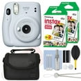 thumbnail image 5 of Fujifilm Instax Mini 11 Instant Fuji Film Camera Ice White + 40 Film Accessory Kit, 5 of 9
