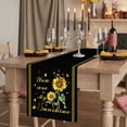 thumbnail image 2 of Table Runners 72 Inches Long Dress Scarves, Sunflower Farmhouse Kitchen/Dining Table Runner, Coffee Tablerunners, Vintage Botanical 18x72 Inch, 2 of 9