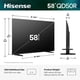 thumbnail image 2 of Pantalla Hisense 58QD50R 58" Smart TV QLED 4K Roku, 2 of 4