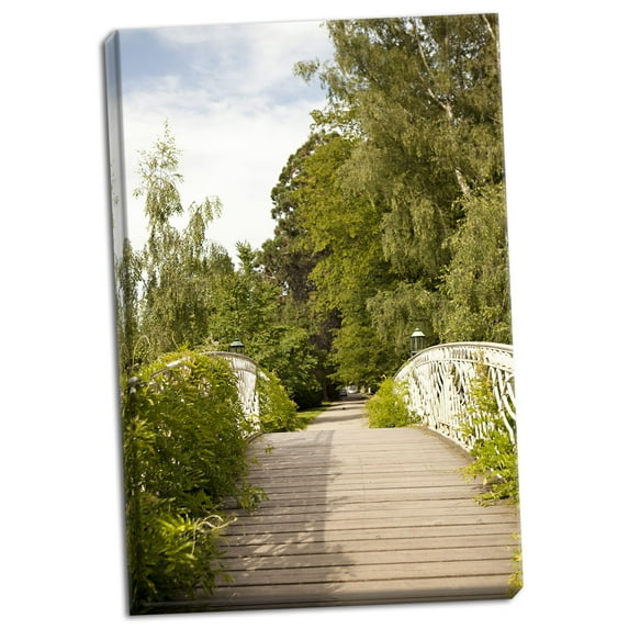 Gango Home Decor Secret Garden IV by Karyn Millet (Ready to Hang); One 24x36in Hand-Stretched Canvas