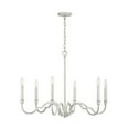 thumbnail image 6 of 438561WW-Capital Lighting-Demi - Chandelier 6 Light Winter White Metal - in Transitional style - 32 Wide by 23.25 High     -Traditional Installation, 6 of 7