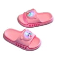 thumbnail image 4 of SROBPTY Toddler Girls Sandals Light Up Soft Sole Summer Open Toe Flat Shoes for Daily Wear, 4 of 4