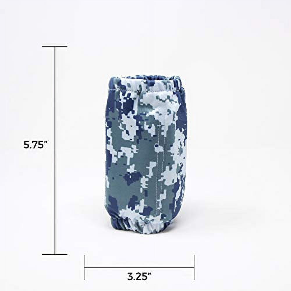 HurtSkurt - 2 in 1 - Harness-Free Fashionable Cold Therapy Compression Gel Sleeve & Ice Pack Stretch-to-Fit Small (Seal Team)