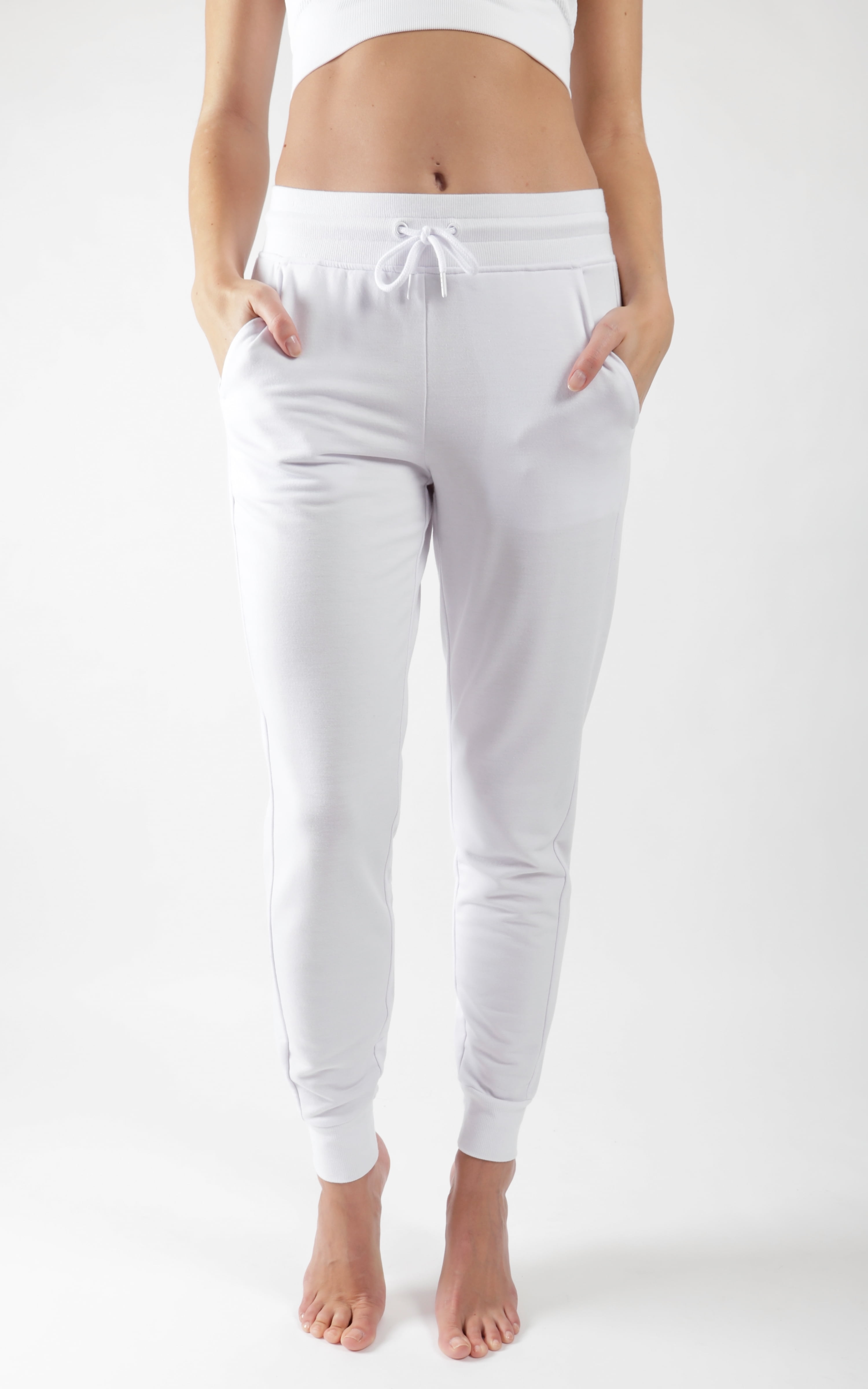 90 Degree By Reflex Womens Jogger with Brushed Lining and Adjustable Drawstring Waistband Walmart