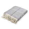 thumbnail image 1 of Arus Highlands Collection Tartan Plaid Design Throw Blanket, 60 by 80 Inches, Gray, 1 of 10