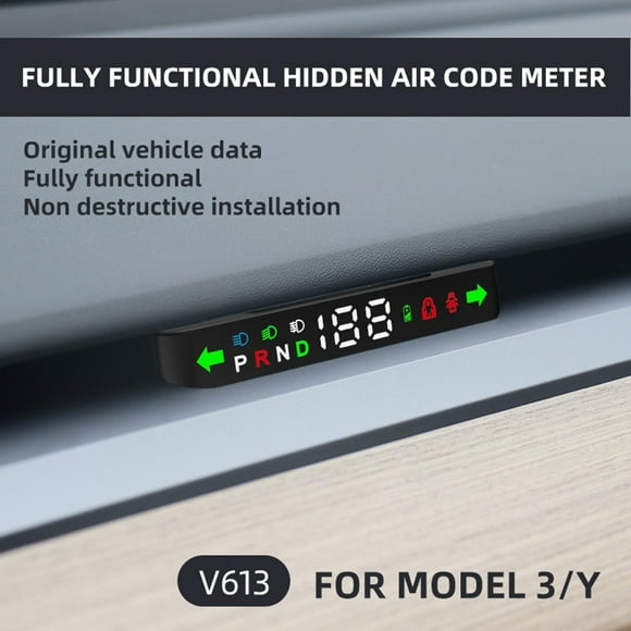 Digital Car Dashboard Head-up Display HUD Assisted Driving For Tesla Model 3/Y