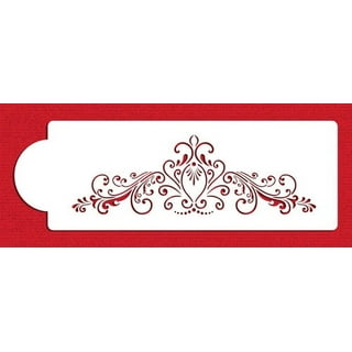 3 PC 8x9 Hallmark Adhesive Stencils Little Princess Design