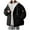 Black, variant on Fashion Winter Warm Coats for Womens Hooded Plus Size Loose And Comfortable Down Jacket Fashionable Jacket