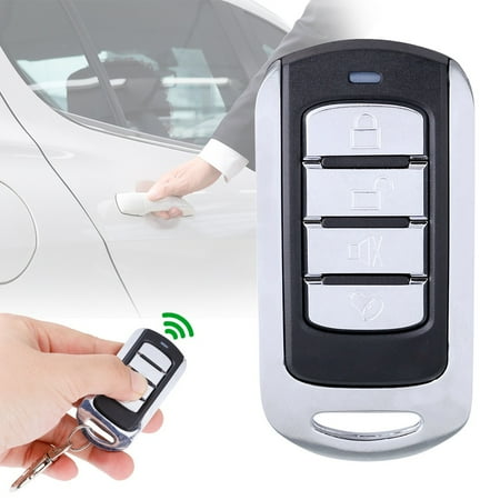 

Ecale Wireless Universal Garage Door Remote Cloning/Duplicator Remote Control Remote Relay Switch 433MHz Remote Control with Four Channel for Old Key Fob Replacement