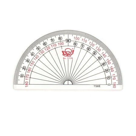 Uxcell Plastic Drafting Drawing Measuring Tools Stationery Protractor