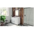 thumbnail image 5 of Dreamline VFDX482234SWMWH Dexterity 48" Free Standing Single Basin Vanity Set - White, 5 of 7