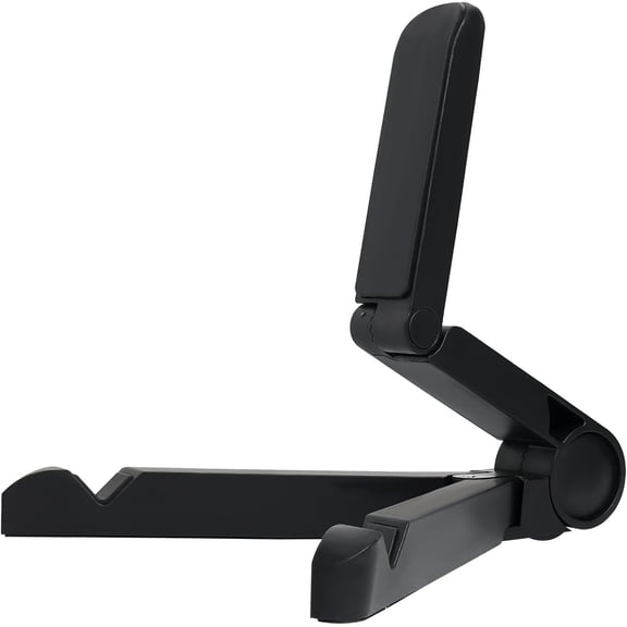 Tablet Stand, Adjustable IPad Stand Foldable Tablet Holder IPad Holder I Pad Stands Tablets Stand For Desk Phone Holder Stands For Smartphones Tablets Kindles (Black)