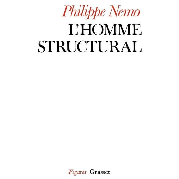 L'homme structural, (Paperback)