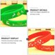 thumbnail image 5 of Embossed Silicone Wristband Christmas Party Bracelets Adjustable Size Easy to Wear 5Pcs, 5 of 5