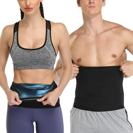 

Suminiy.US Waist Trainer Belt Men Women Sweat Waist Trainer Body Shaper Sauna Belt Neoprene-Free Slimming Hot Girdle Shapewear