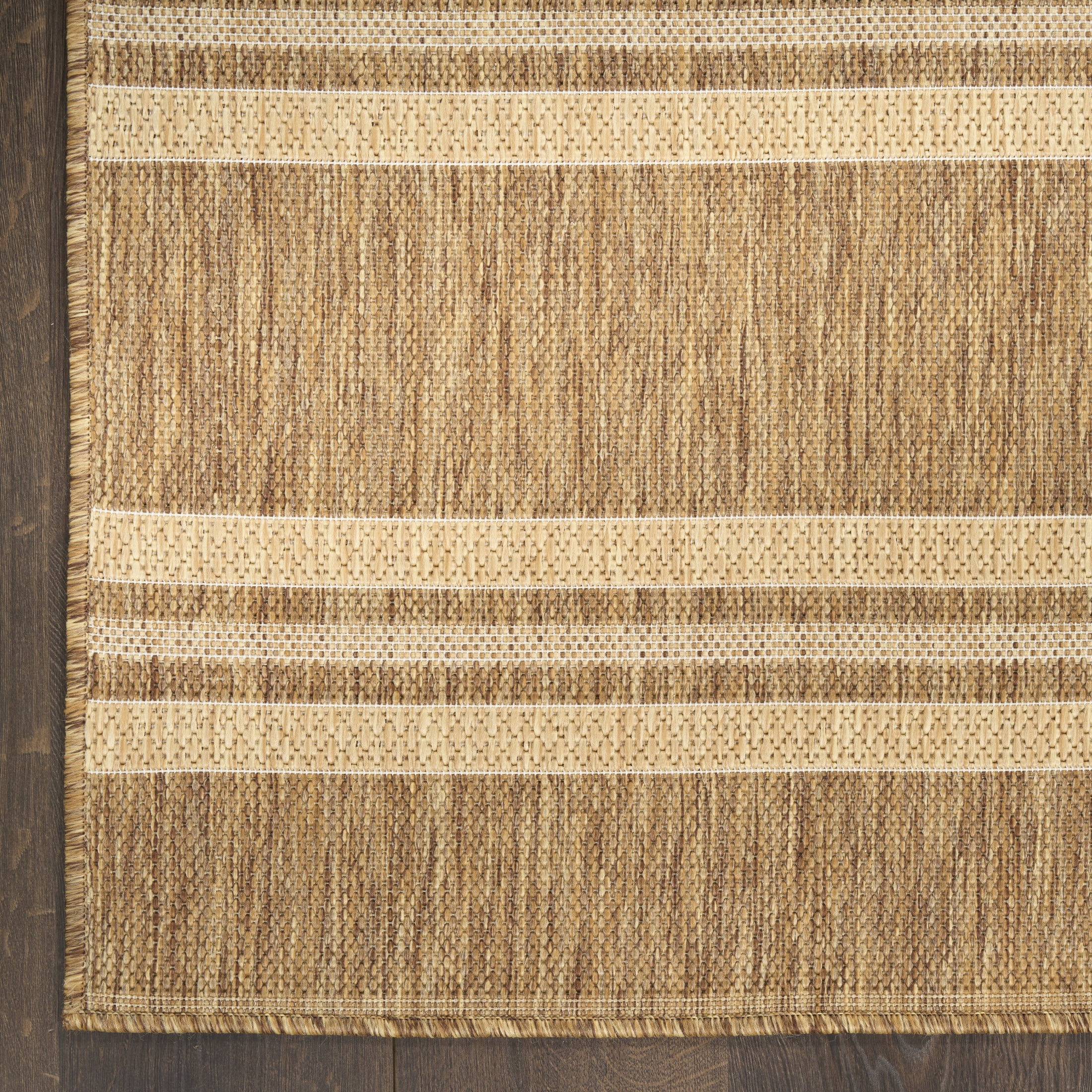 Nourison Horizon Indoor/Outdoor 9' x 12' Natural Modern Rug