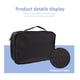 thumbnail image 2 of Bolso de aseo de viaje con gancho colgante Organizador de maquillaje resistente al agua, 2 of 6