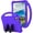 Purple, variant on REQO Kids Universal Case for Blackview Tab 8 WiFi 10.1 inch 2023, EVA Foam Stand Handle Cover for Blackview Tab 7 WiFi/OSCAL Pad 60/ DragonTouch Notepad 102/ Teclast P40HD 10.1" Tablets