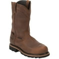 thumbnail image 2 of Justin Original Workboots Mens Pulley 10 Inch Waterproof Met Guard Composit, 2 of 5