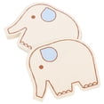thumbnail image 2 of Miangastore 60 Pcs Cartes Mémo Vierges en Forme d'Animaux Cartes de Note Cartes de Message Mémo en Papier, 2 of 8