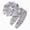H164-Grey, variant on TOWED22 Little Boys Cotton Pajamas 2 Piece Set Long Sleeve Pullover Top and Pants Print Pjs Sleepwear Toddlers 6-12 Months 12-24 Months 2t 3t 4t 5t 6t 7t 8t 9t Children,Grey,18-24 M