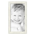 thumbnail image 2 of ArtToFrames 11" x 21" Classic White Picture Frame, 11x21 inch White Wood Poster Frame (WOM-5004),  Pack, 2 of 7