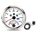 thumbnail image 2 of Compteur de Vitesse GPS avec Tachymètre 8000RPM Étanche 0-160MPH Rouge Rétroéclairage pour Bateau ATV, 2 of 8