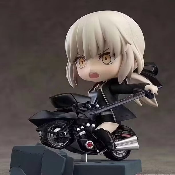 Figura DE ACCIÓN DE Fate Stay Night Black Saber 1142, figura de Anime, modelo de colección, juguetes, regalo, 10cm3