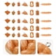 thumbnail image 5 of 50 piezas de joyería de joyas emulación pastel pastel de pan colgante de pan de bricolaje accesorios hechos a mano estilo surtido, 5 of 6