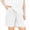 White, variant on Lilgiuy Little Girls Boys Summer Shorts with Pocket Summer Casual Solid Color Thin Breathable Pull-On Soft Active Shorts for Sport (Beige,13-14 Years)