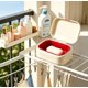 thumbnail image 4 of Cute Bowknot Soap Dishes With Lid Dustproofs Selfs Draining Soap Holders With Cover Decorative Bathroom Soap Tray For Home Kitchen Shower Gym Travel, 4 of 8