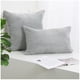 thumbnail image 1 of Paquete de 2, Funda de cojín cuadrada decorativa suave de pana, fundas de cojín, decoración del hogar, decoración para sofá, cama, silla, 10 x 20 pulgadas/30 x 50 cm brillar Juguete, 1 of 3