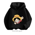 thumbnail image 3 of Sudadera con capucha de una pieza para niños, ropa para niños y niñas, ropa de primavera y otoño, sudadera con dibujos animados de Luffy Zoro, traje para adolescentes, camisetas con capucha de Sonic, 3 of 5