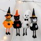 thumbnail image 4 of Halloween Hanging Ghosts Outdoor Indoor Bar Party Background Decoration White Ghost, 4 of 5
