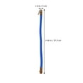 thumbnail image 2 of Minkissy 2Pcs Blue Rubber Compressor Pump Extension Hose for Mechanical Maintenance 14.8in x 1.2in, 2 of 8