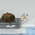 thumbnail image 2 of Cojín decorativo con forma de calabaza de Halloween para sofá, cama, dormitorio, escritorio, oficina, estantería o sala de estar., 2 of 8