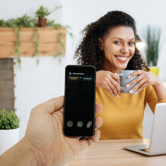 Offline Photo Translator, 23 Languages No-Internet Translation & HD Touchscreen, Compact ABS Case for Emergency, Travel, Cross-Border Chats