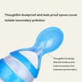 thumbnail image 6 of HJQEQVD 4-Pack Baby Food Dispensing Spoon 3oz, Silicone Self-Feeding Spoons with Suction Cup, Toddler Baby Led Weaning Utensils for Puree Yogurt Snacks Sky Blue, 6 of 10