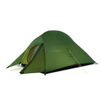 Naturehike Cloud Up Free Standing 2 Person Backpacking Tent Ultralight Nylon Double Layer Camping Tents for Two Person,green