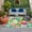 Pink, Green, White, variant on Pink Flamingo Outdoor Rug for Patio/Deck/Porch, Non-Slip Large Area Rug 4 x 6 Ft, Summer Botanical Tropical Floral Indoor Outdoor Rugs Washable Area Rugs, Reversible Camping Rug Carpet Runner