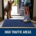 thumbnail image 7 of Buganda Door Mats for Inside, Heavy Duty Low Profile Entrance Mat, Suitable for High Traffic Areas, 24x36, Blue, 7 of 7